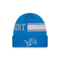 Outlet Detroit Lions 2024 Cold Weather Tech Knit Beanie - KTGCaps - Baseball caps for various teams, purchased online at a discount Caps