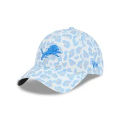 Best Detroit Lions Active Animal Print Womens 9TWENTY Adjustable Hat - KTGCaps - Baseball caps for various teams, purchased online at a discount Caps