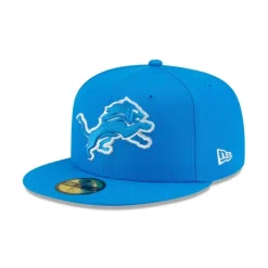 Discount Detroit Lions Basic Blue 59FIFTY Fitted Hat - KTGCaps - Baseball caps for various teams, purchased online at a discount Caps