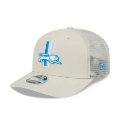 Sale Detroit Lions Canvas 9SEVENTY Trucker Hat - KTGCaps - Baseball caps for various teams, purchased online at a discount Caps