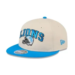 Best Sale Detroit Lions Historic Helmet Retro Crown 9FIFTY Snapback Hat - KTGCaps - Baseball caps for various teams, purchased online at a discount Caps