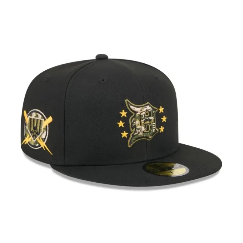 Online Detroit Tigers Armed Forces Day 2024 59FIFTY Fitted Hat - KTGCaps - Baseball caps for various teams, purchased online at a discount Caps