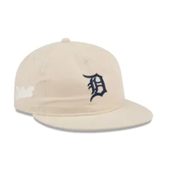 Clearance Detroit Tigers Brushed Nylon Retro Crown 9FIFTY Adjustable Hat - KTGCaps - Baseball caps for various teams, purchased online at a discount Caps