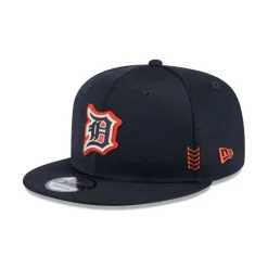 Best Sale Detroit Tigers Chrome Denim Retro Crown 9FIFTY Adjustable Hat - KTGCaps - Baseball caps for various teams, purchased online at a discount Caps