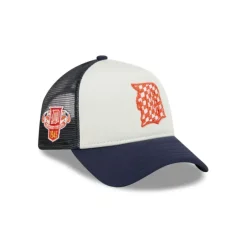 Store Detroit Tigers Classic 8Bit Wordmark 59FIFTY Fitted Hat - KTGCaps - Baseball caps for various teams, purchased online at a discount Caps