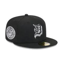 Best Sale Detroit Tigers Hi Vis Doodle 59FIFTY Fitted Hat - KTGCaps - Baseball caps for various teams, purchased online at a discount Caps