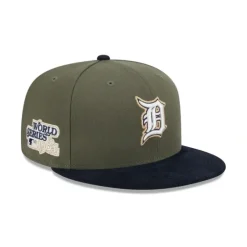 Sale Detroit Tigers Olive Green 59FIFTY Fitted Hat - KTGCaps - Baseball caps for various teams, purchased online at a discount Caps