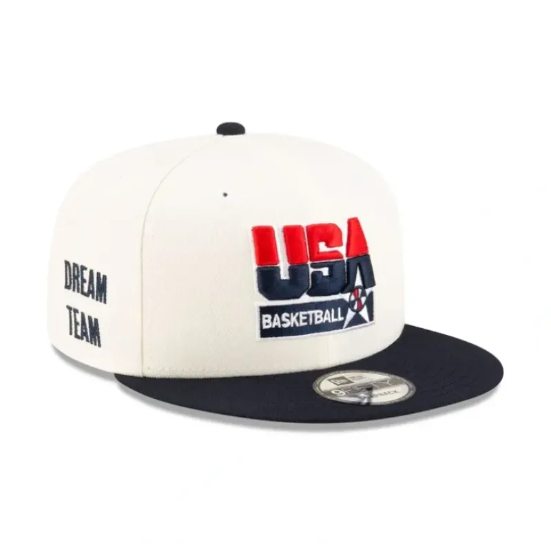Sale Dream Team Chrome White 59FIFTY Fitted Hat - KTGCaps - Baseball caps for various teams, purchased online at a discount Caps