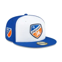 Clearance FC Cincinnati 2024 Jersey Hook 9TWENTY Adjustable Hat - KTGCaps - Baseball caps for various teams, purchased online at a discount Caps