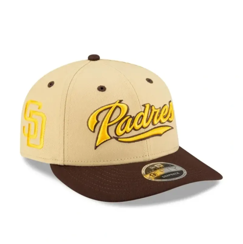 Best FELT x San Diego Padres Brown 59FIFTY Fitted Hat - KTGCaps - Baseball caps for various teams, purchased online at a discount Caps