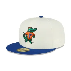 Best Florida Gators Chrome 39THIRTY Stretch Fit Hat - KTGCaps - Baseball caps for various teams, purchased online at a discount Caps