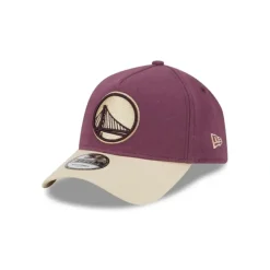 Store Golden State Warriors Moleskin Crown Maroon 9FORTY AFrame Snapback Ha - KTGCaps - Baseball caps for various teams, purchased online at a discount Caps