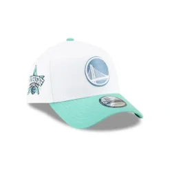 Best Sale Golden State Warriors Spring Colorway 9FORTY AFrame Snapback Hat - KTGCaps - Baseball caps for various teams, purchased online at a discount Caps