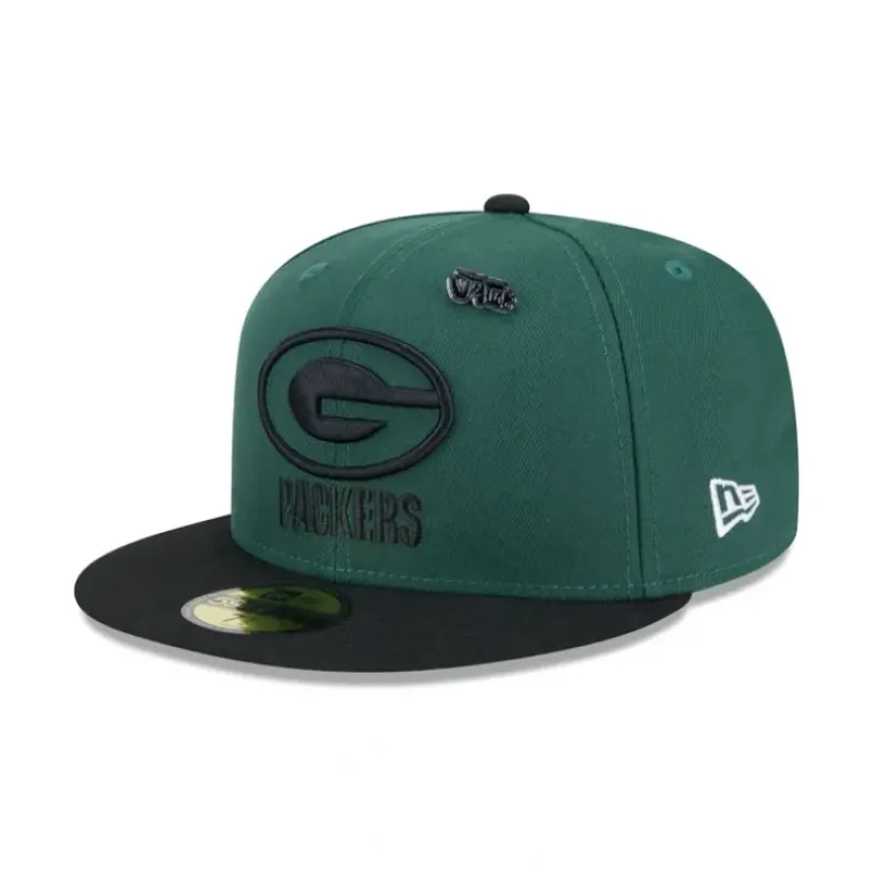 Cheap Green Bay Packers 2024 Inspire Change 59FIFTY Fitted Hat - KTGCaps - Baseball caps for various teams, purchased online at a discount Caps