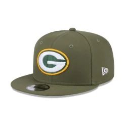 Outlet Green Bay Packers Olive 9FIFTY Snapback Hat - KTGCaps - Baseball caps for various teams, purchased online at a discount Caps