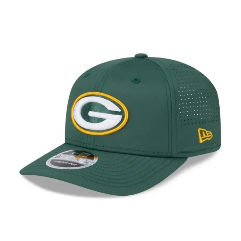 Outlet Green Bay Packers Perform 9SEVENTY StretchSnap Hat - KTGCaps - Baseball caps for various teams, purchased online at a discount Caps