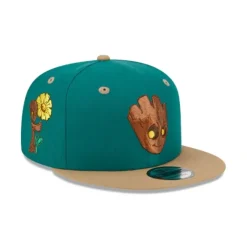 Clearance Guardians of the Galaxy Groot 9FIFTY Snapback Hat - KTGCaps - Baseball caps for various teams, purchased online at a discount Caps