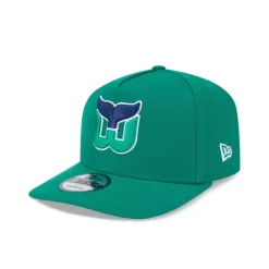Best Sale Hartford Whalers Team 9FIFTY AFrame Snapback Hat - KTGCaps - Baseball caps for various teams, purchased online at a discount Caps