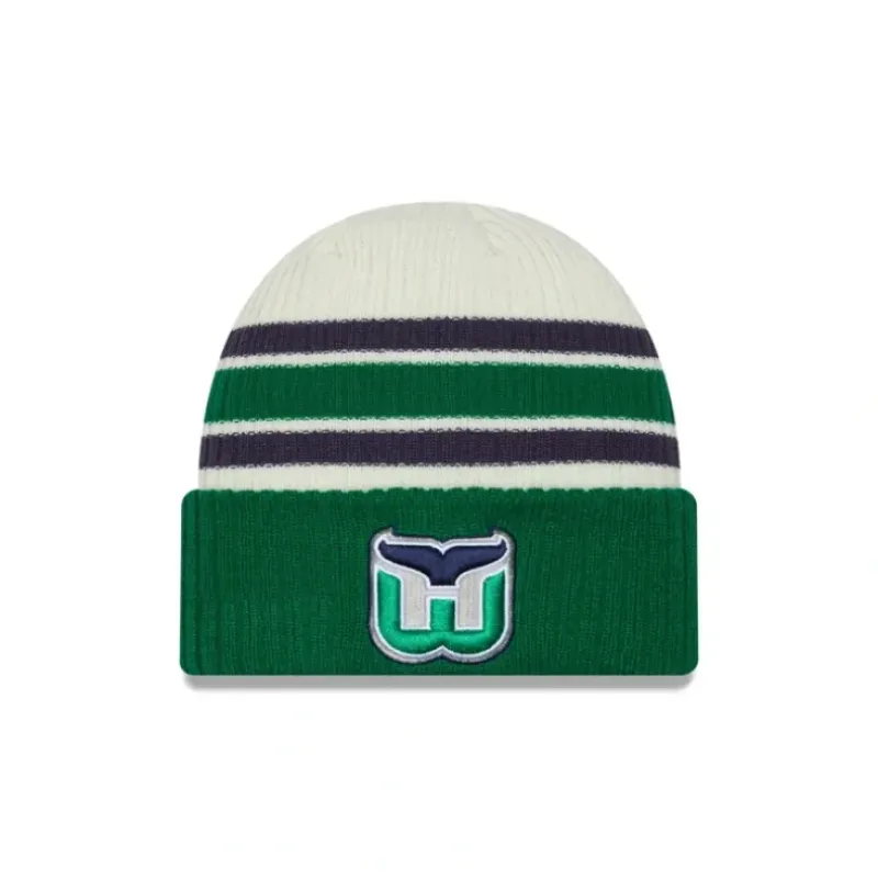 Online Hartford Whalers Vintage Ribbed Beanie - KTGCaps - Baseball caps for various teams, purchased online at a discount Caps