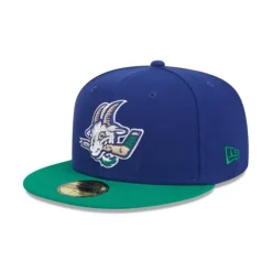 Cheap Hartford Yard Goats Theme Night Alt 59FIFTY Fitted Hat - KTGCaps - Baseball caps for various teams, purchased online at a discount Caps
