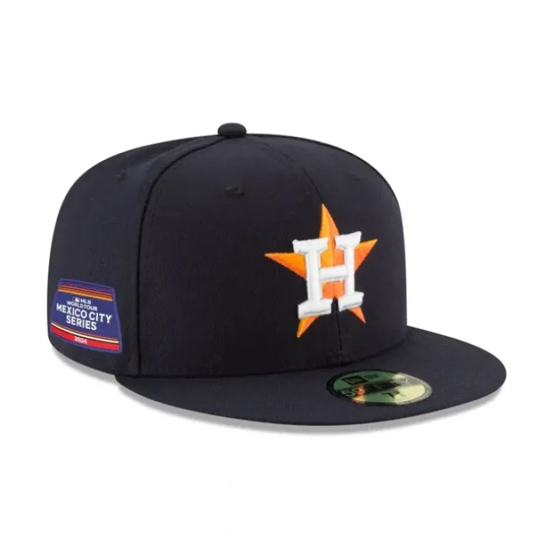 Clearance Houston Astros 2024 MLB World Tour Mexico City Series 59FIFTY Fitted H - KTGCaps - Baseball caps for various teams, purchased online at a discount Caps