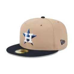 Sale Houston Astros Camel 59FIFTY Fitted Hat - KTGCaps - Baseball caps for various teams, purchased online at a discount Shop All