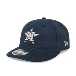 New Houston Astros Canvas Felt Retro Crown 9FIFTY Adjustable Hat - KTGCaps - Baseball caps for various teams, purchased online at a discount Shop All