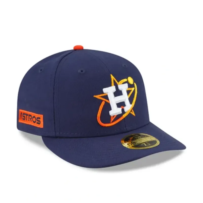 Clearance Houston Astros City Connect Low Profile 59FIFTY Fitted Hat - KTGCaps - Baseball caps for various teams, purchased online at a discount Caps