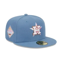 Online Houston Astros Color Pack Faded Blue 59FIFTY Fitted Hat - KTGCaps - Baseball caps for various teams, purchased online at a discount Caps