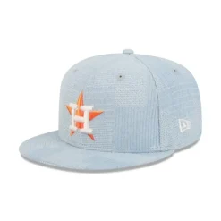 Online Houston Astros Denim Patchwork 9FIFTY Snapback Hat - KTGCaps - Baseball caps for various teams, purchased online at a discount Caps