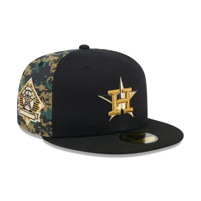 Shop Houston Astros Digi Camo 59FIFTY Fitted Hat - KTGCaps - Baseball caps for various teams, purchased online at a discount Caps