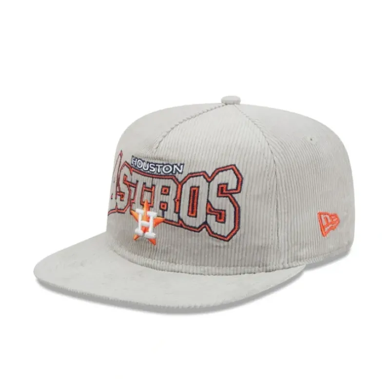 Shop Houston Astros Gray Cord Golfer Hat - KTGCaps - Baseball caps for various teams, purchased online at a discount Caps