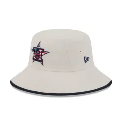 Best Sale Houston Astros Independence Day 2024 Stretch Bucket Hat - KTGCaps - Baseball caps for various teams, purchased online at a discount Caps