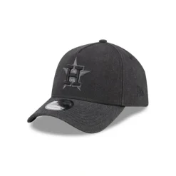 Cheap Houston Astros Logo Essentials Black 9FORTY AFrame Snapback Hat - KTGCaps - Baseball caps for various teams, purchased online at a discount Caps