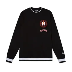 Clearance Houston Astros Logo Select Black Crewneck - KTGCaps - Baseball caps for various teams, purchased online at a discount Caps