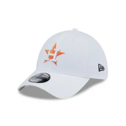 Sale Houston Astros Optic White 39THIRTY Stretch Fit Hat - KTGCaps - Baseball caps for various teams, purchased online at a discount Caps