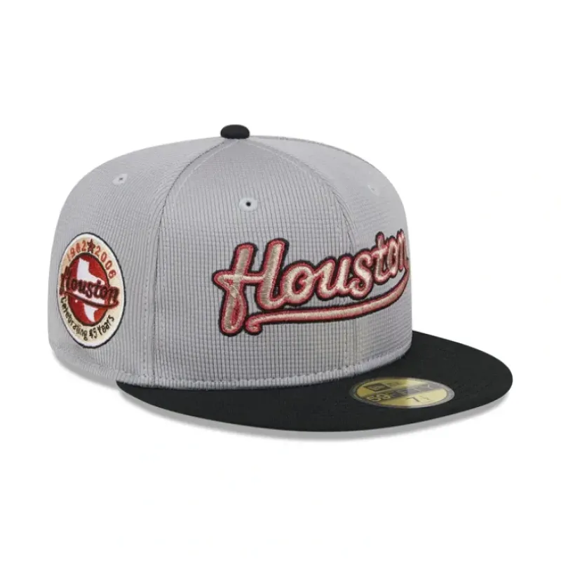 Online Houston Astros Pivot Mesh 59FIFTY Fitted Hat - KTGCaps - Baseball caps for various teams, purchased online at a discount Caps