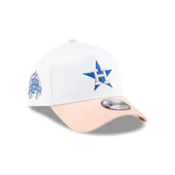 Online Houston Astros Spring Colorway 9FORTY AFrame Snapback Hat - KTGCaps - Baseball caps for various teams, purchased online at a discount Caps