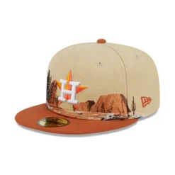 Shop Houston Astros Team Landscape 59FIFTY Fitted Hat - KTGCaps - Baseball caps for various teams, purchased online at a discount Caps
