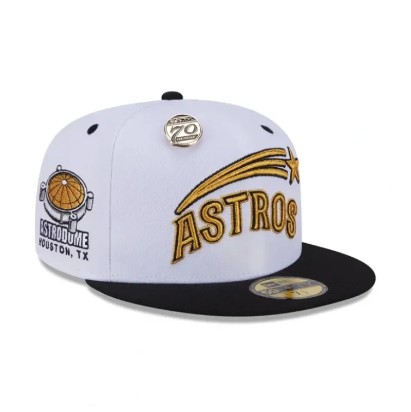 Sale Houston Astros 70th Anniversary 59FIFTY Fitted Hat - KTGCaps - Baseball caps for various teams, purchased online at a discount Caps
