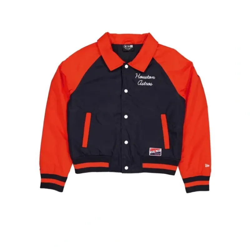 Cheap Houston Astros Throwback Womens Jacket - KTGCaps - Baseball caps for various teams, purchased online at a discount Caps