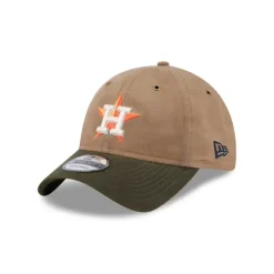 Sale Houston Astros Wax Canvas 9TWENTY Adjustable Hat - KTGCaps - Baseball caps for various teams, purchased online at a discount Caps