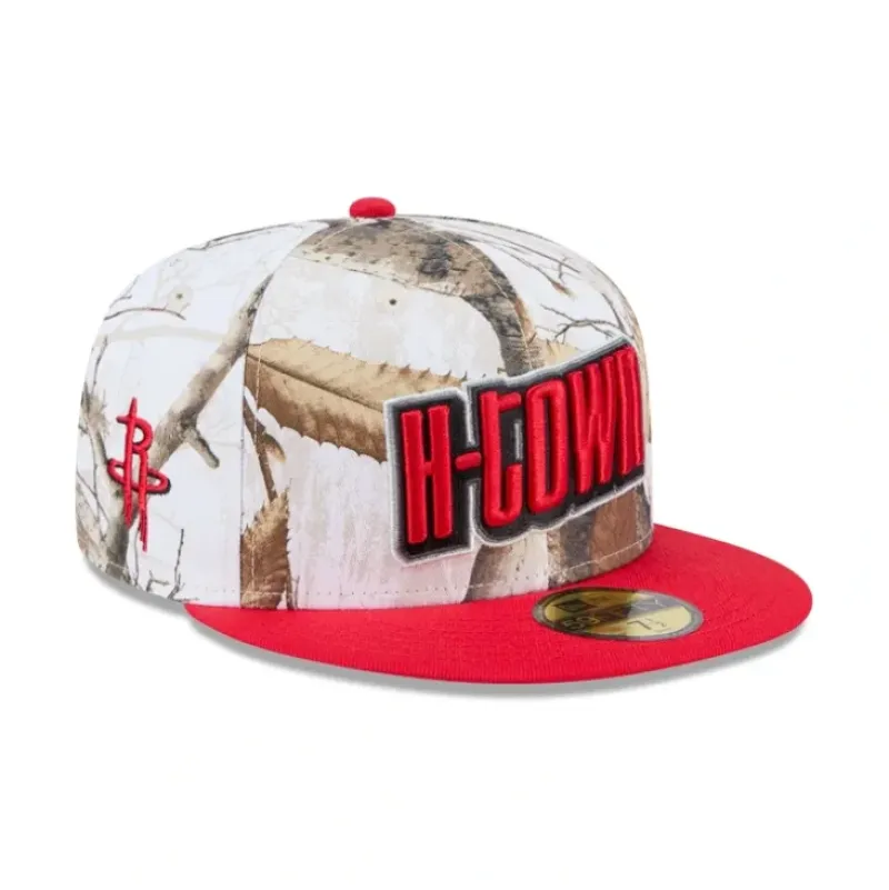 Best Sale Houston Rockets 2024 Country x City Realtree 59FIFTY Fitted Hat - KTGCaps - Baseball caps for various teams, purchased online at a discount Caps