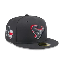 Clearance Houston Texans 2024 Draft Gray 59FIFTY Fitted Hat - KTGCaps - Baseball caps for various teams, purchased online at a discount Caps