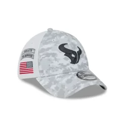 Sale Houston Texans 2024 Salute to Service 39THIRTY Stretch Fit Hat - KTGCaps - Baseball caps for various teams, purchased online at a discount Caps