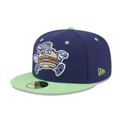 Shop Hub City Spartanburgers Alt 1 59FIFTY Fitted Hat - KTGCaps - Baseball caps for various teams, purchased online at a discount Caps