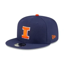 Best Illinois Fighting Illini 9FIFTY Snapback Hat - KTGCaps - Baseball caps for various teams, purchased online at a discount Caps
