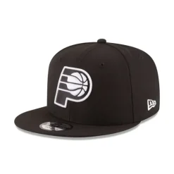 Cheap Indiana Pacers Basic Black amp White 9FIFTY Snapback Hat - KTGCaps - Baseball caps for various teams, purchased online at a discount Caps