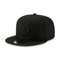 Best Sale Indianapolis Colts Basic Black On Black 9FIFTY Snapback Hat - KTGCaps - Baseball caps for various teams, purchased online at a discount Caps