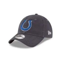 Best Indianapolis Colts NFL Core Classic Graphite 9TWENTY Adjustable Hat - KTGCaps - Baseball caps for various teams, purchased online at a discount Caps